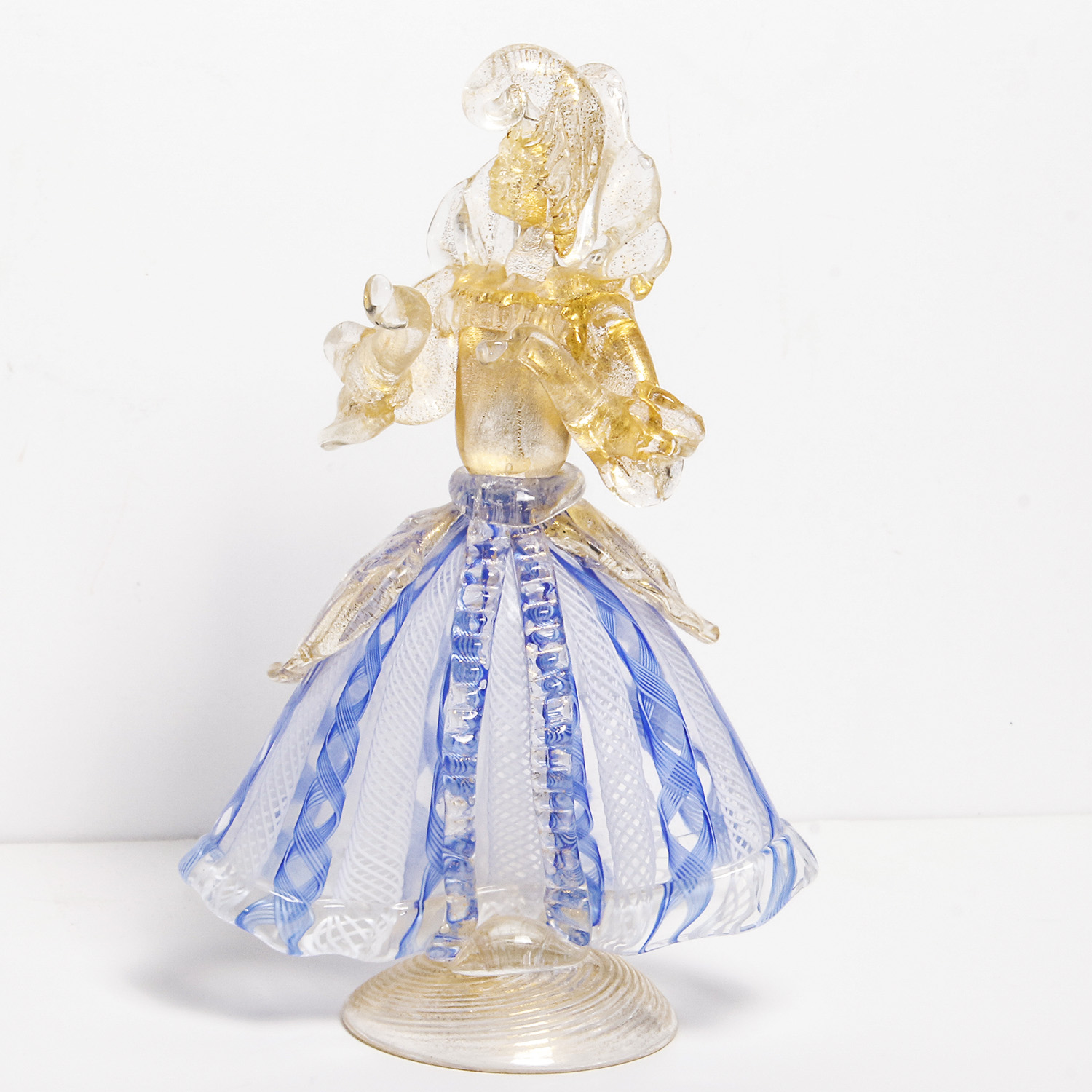 Venetian Spun Glass Royal Figurines