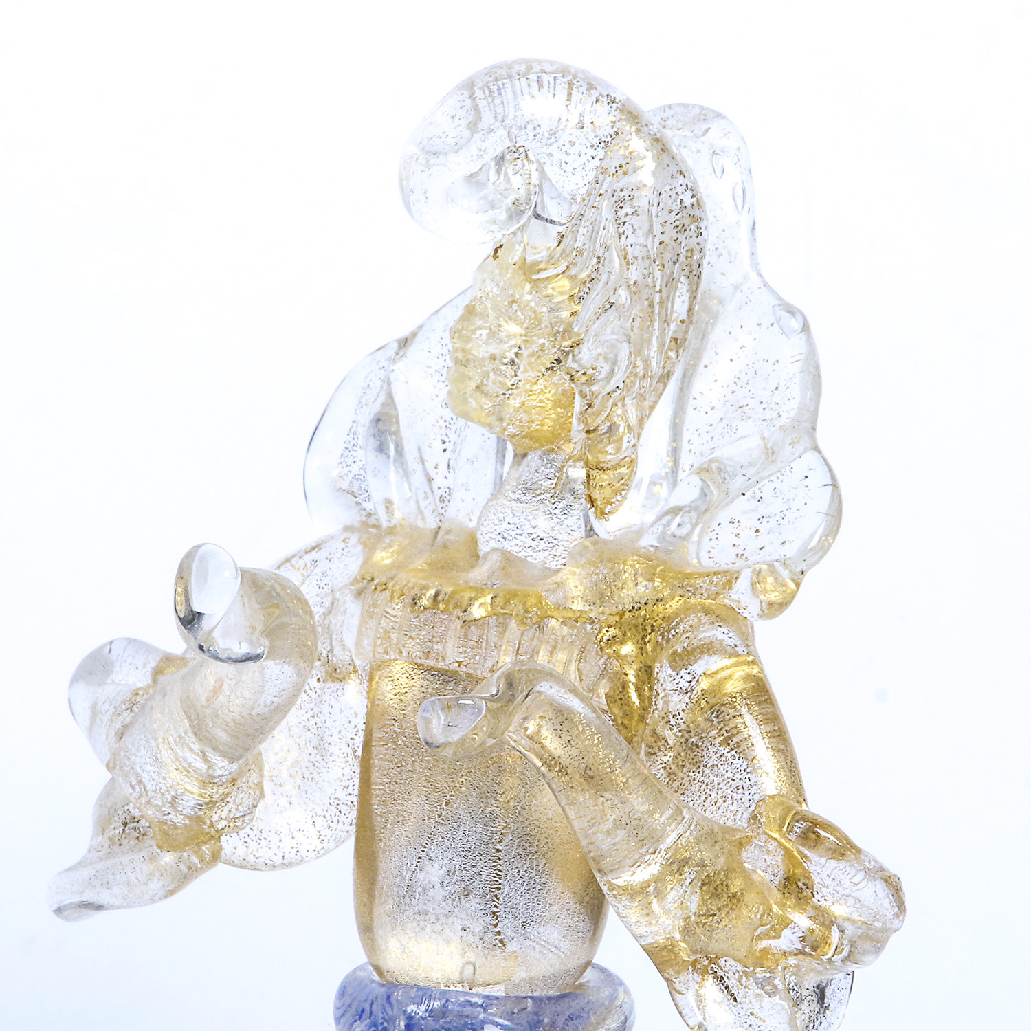 Venetian Spun Glass Royal Figurines
