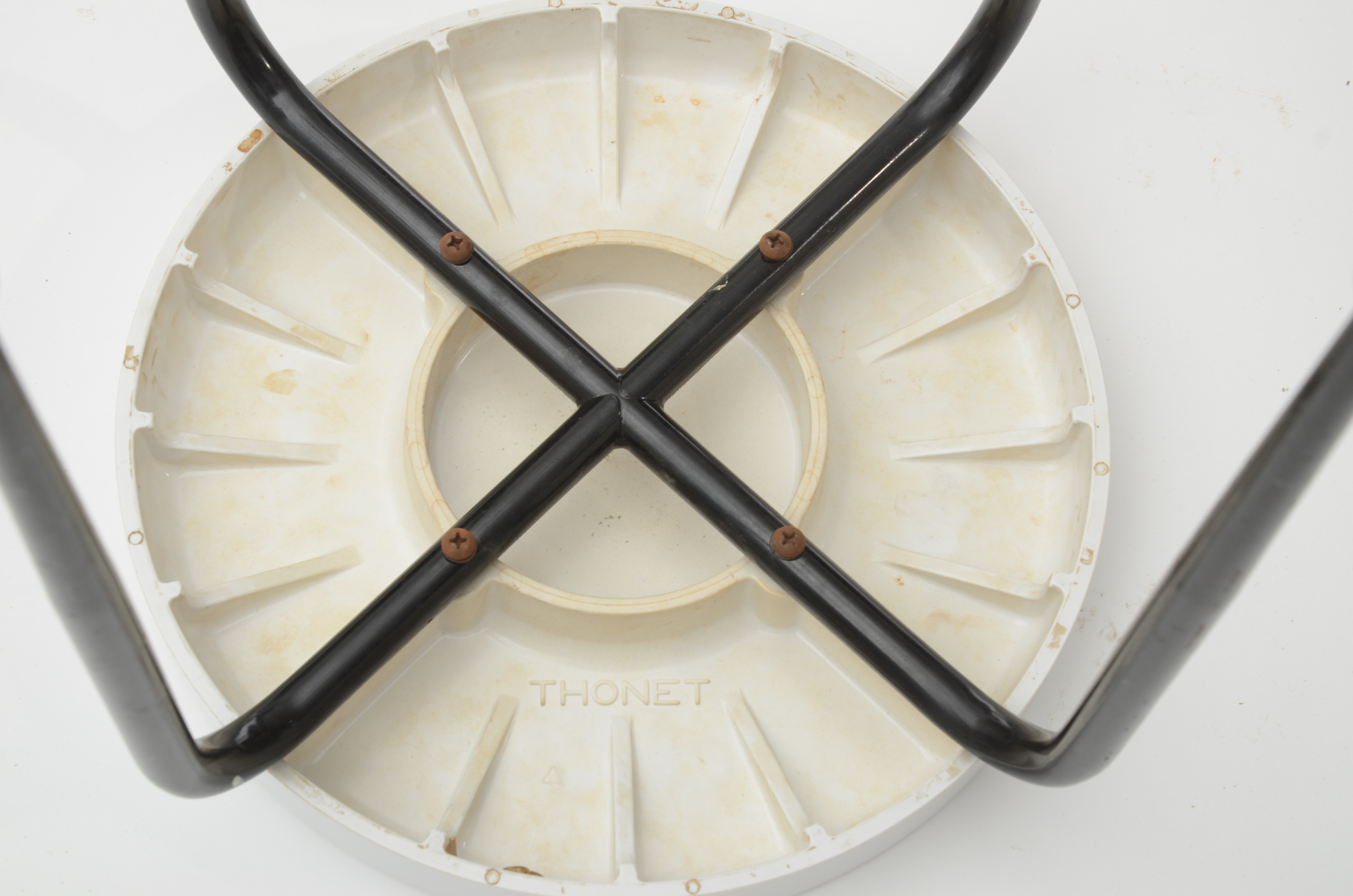 Mid Century Modern Stool by Thonet