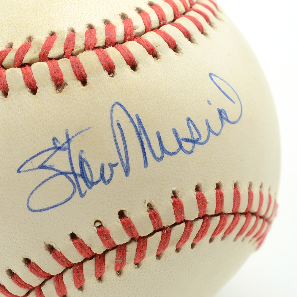 Stan Musial Signed Baseball  Visual COA