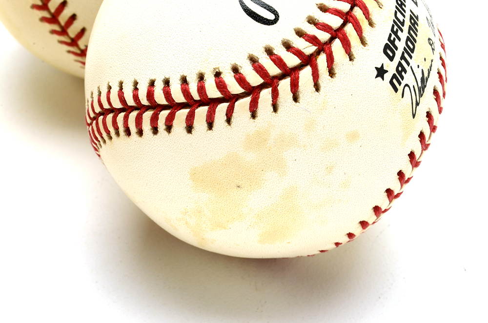 Three Vintage Official Major League Baseballs