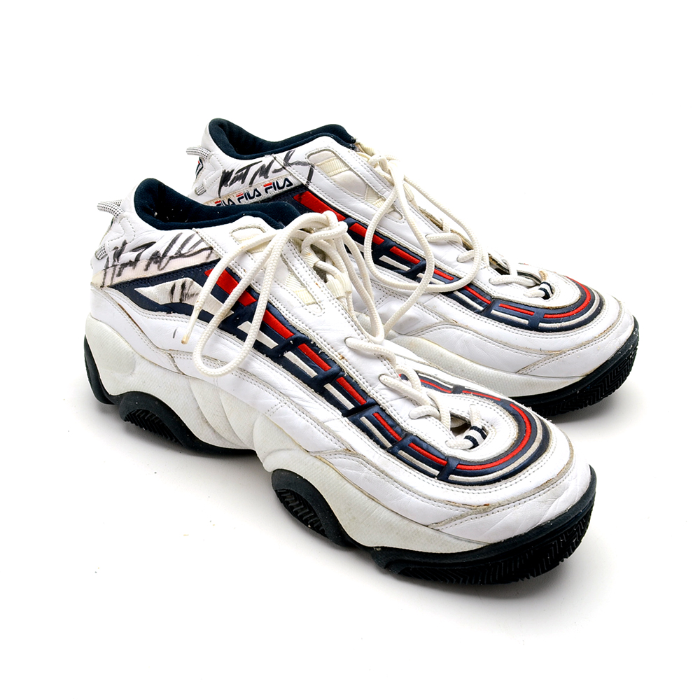 Matt Maloney Signed Game Shoes