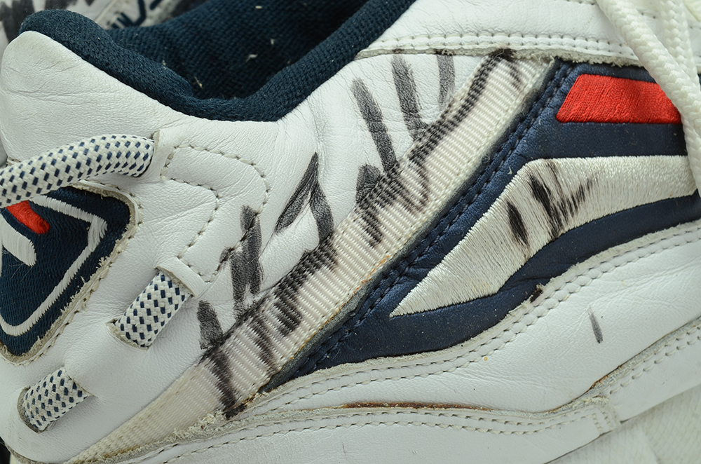 Matt Maloney Signed Game Shoes