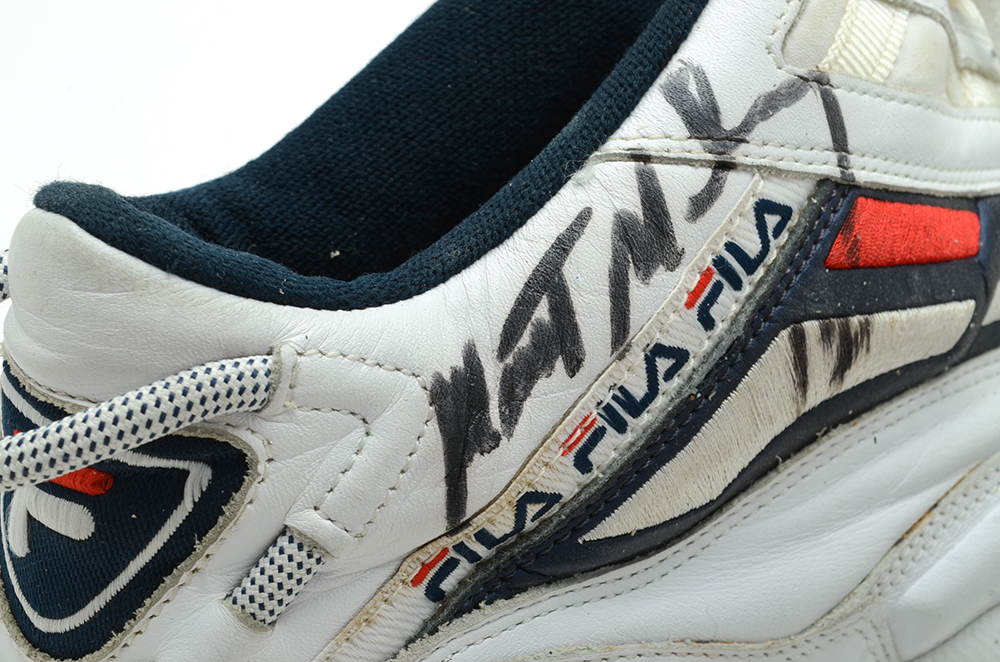 Matt Maloney Signed Game Shoes