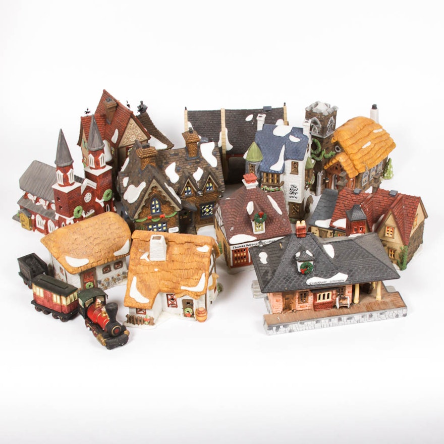 Grouping of Department 56 Figurines