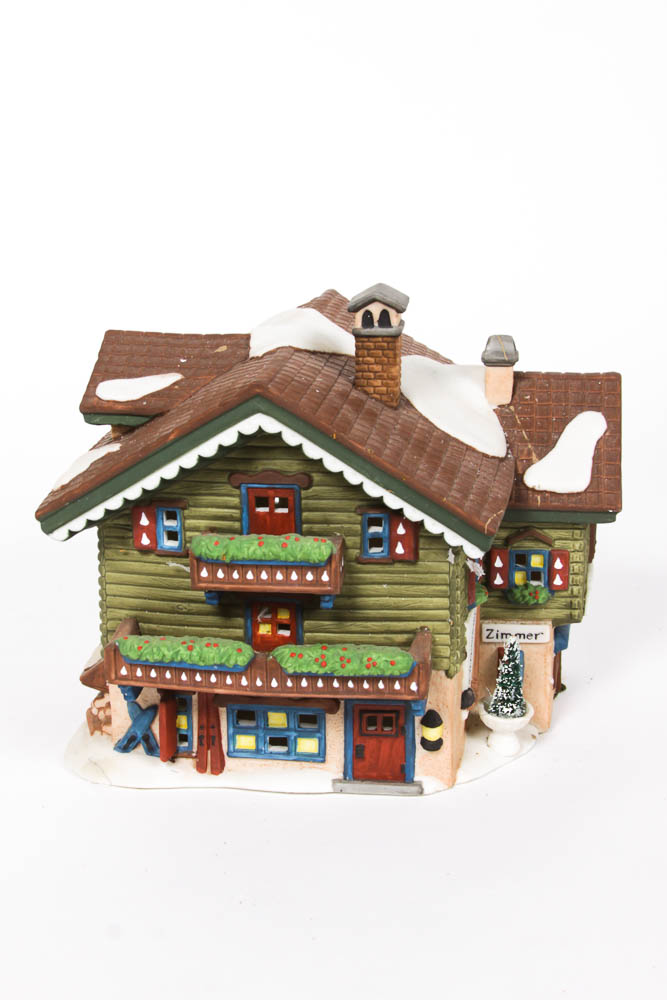 Department 56 Building and Cottage Figurines
