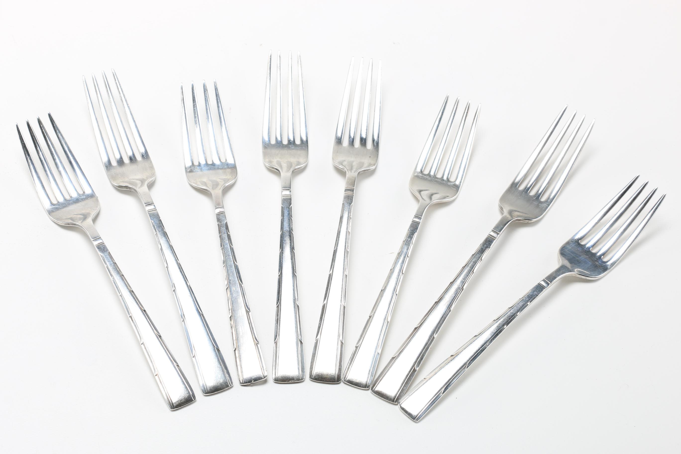 Easterling by Gorham Sterling Silver "Horizon" Pattern Flatware