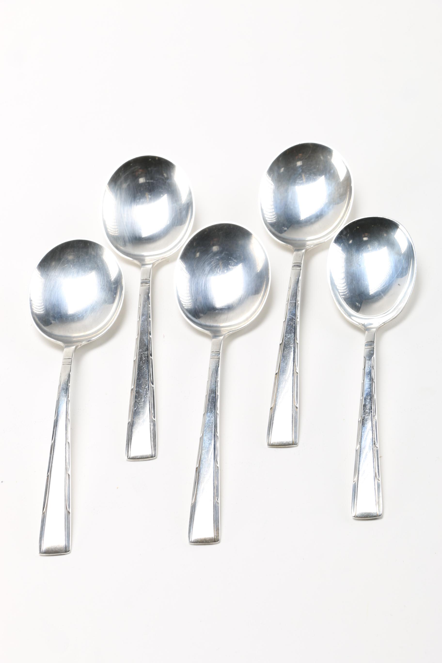 Easterling by Gorham Sterling Silver "Horizon" Pattern Flatware