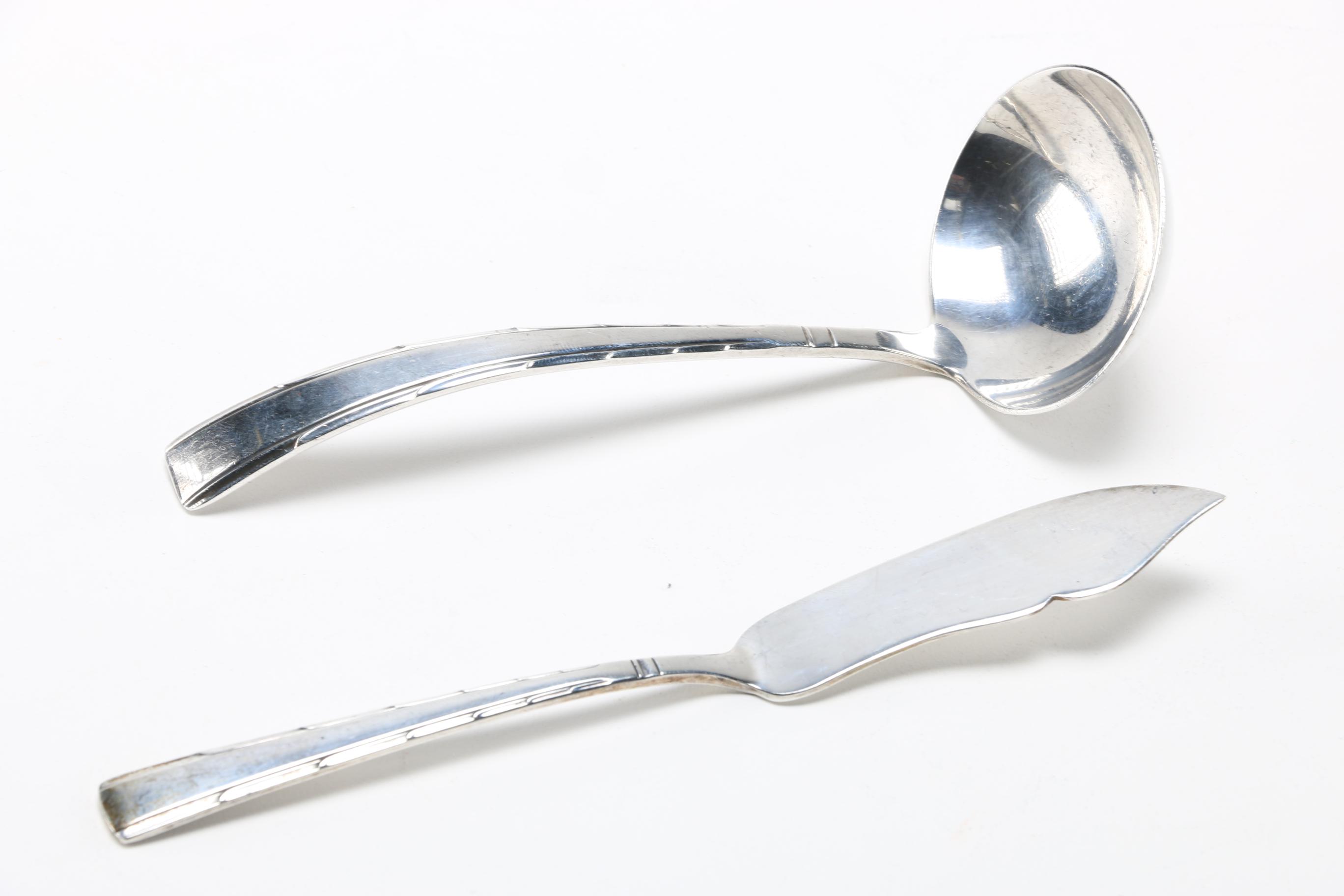 Easterling by Gorham Sterling Silver "Horizon" Pattern Flatware