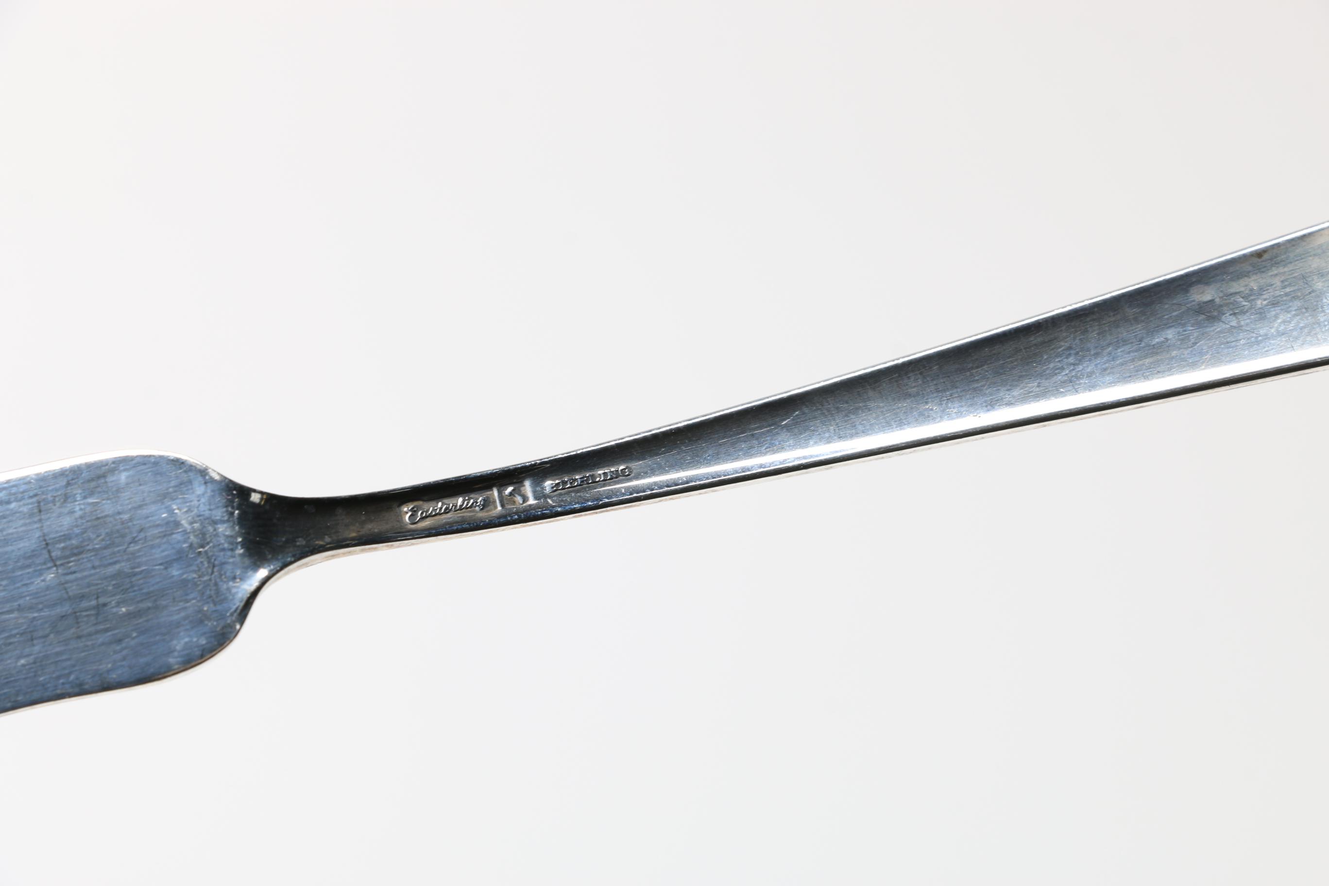 Easterling by Gorham Sterling Silver "Horizon" Pattern Flatware