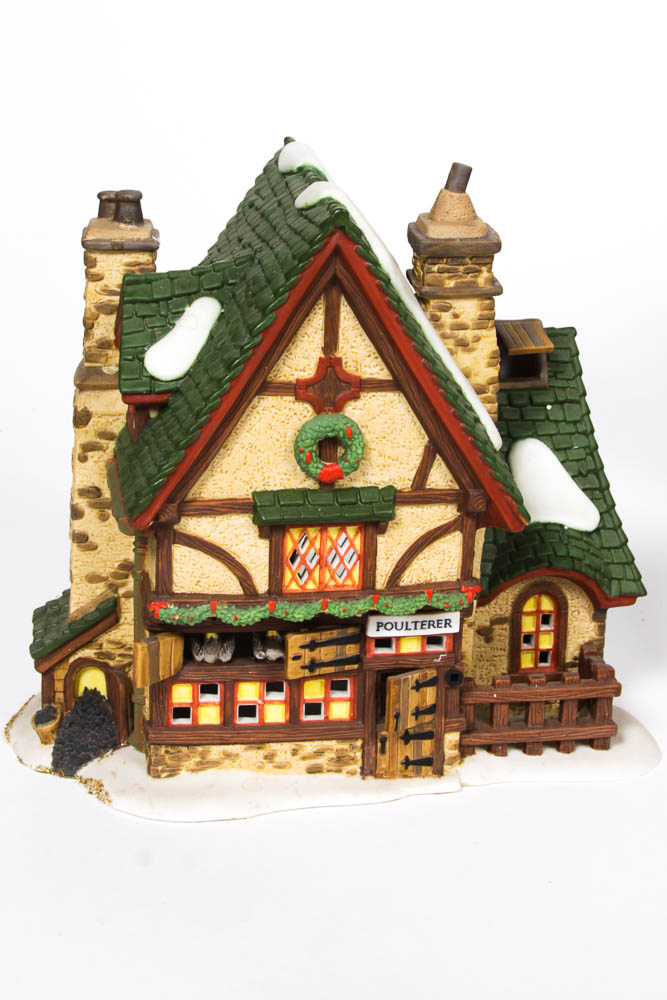 Selection of Department 56 Figurines and Buildings