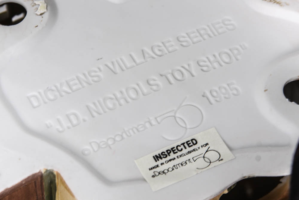 Selection of Department 56 Figurines and Buildings