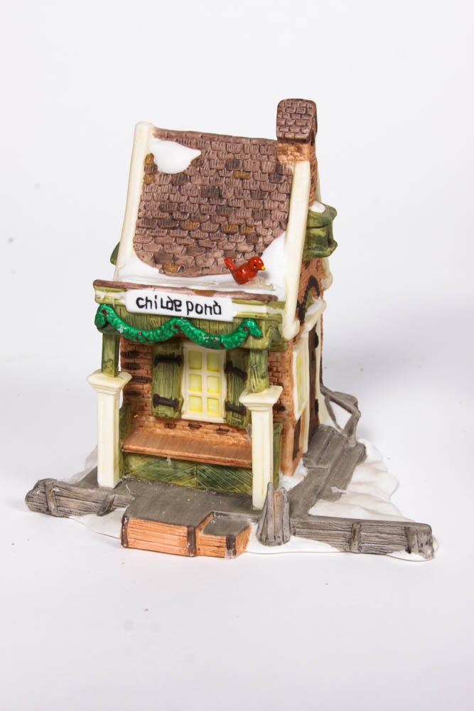 Selection of Department 56 Figurines and Buildings