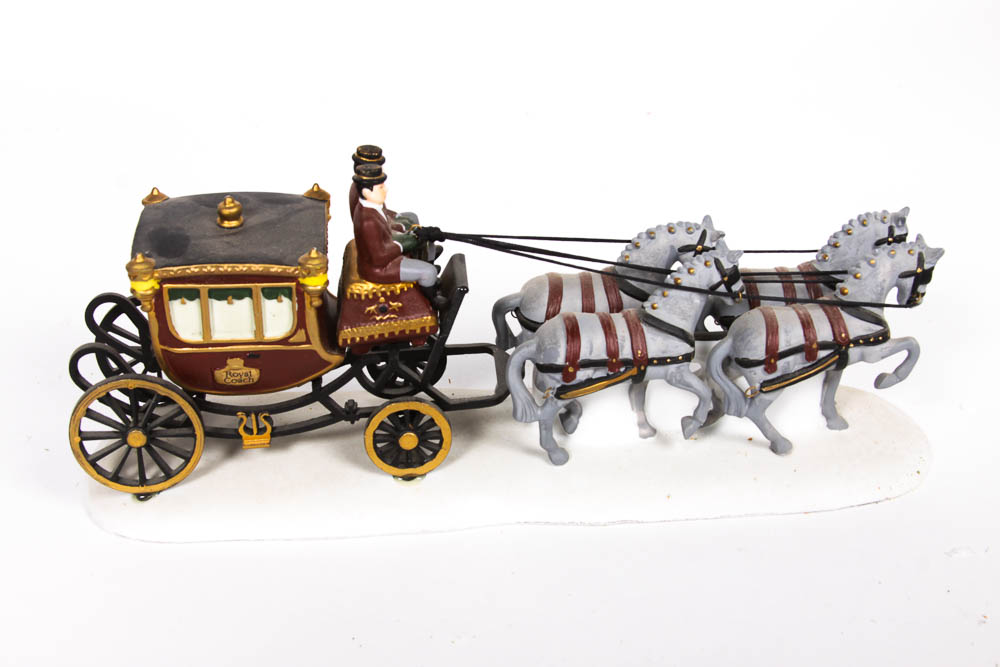 Selection of Department 56 Figurines and Buildings