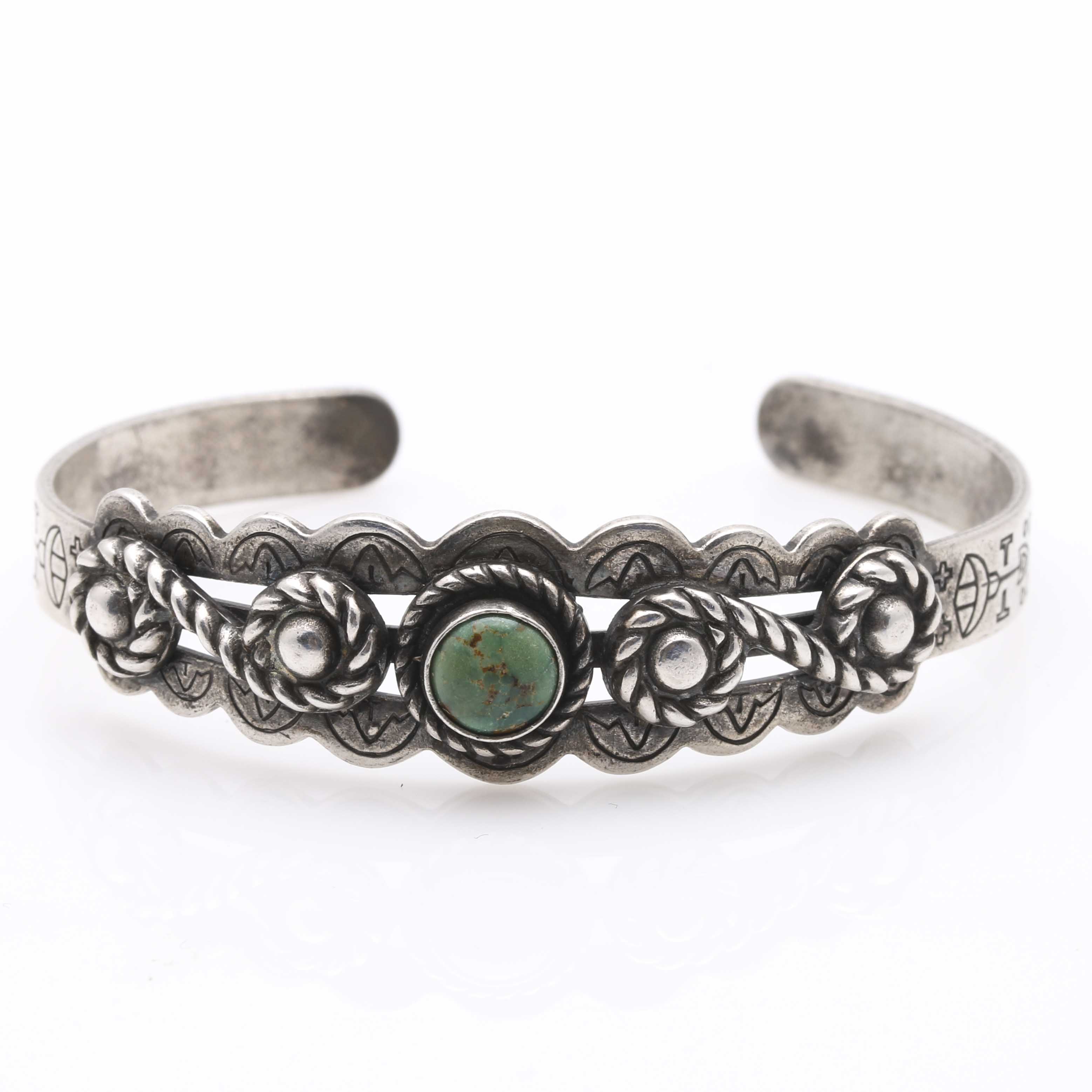 500 Silver and Sterling Silver Turquoise Jewelry