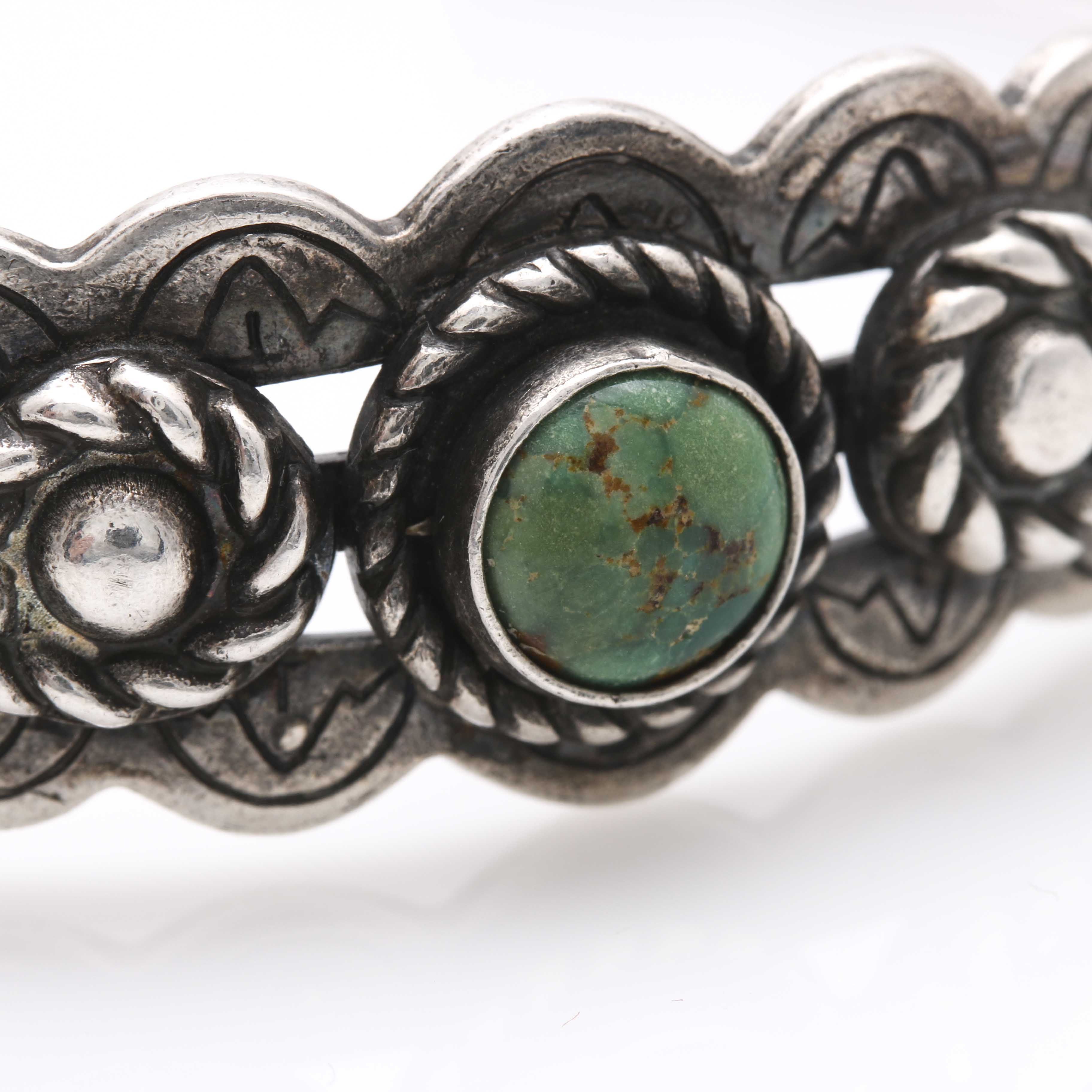 500 Silver and Sterling Silver Turquoise Jewelry