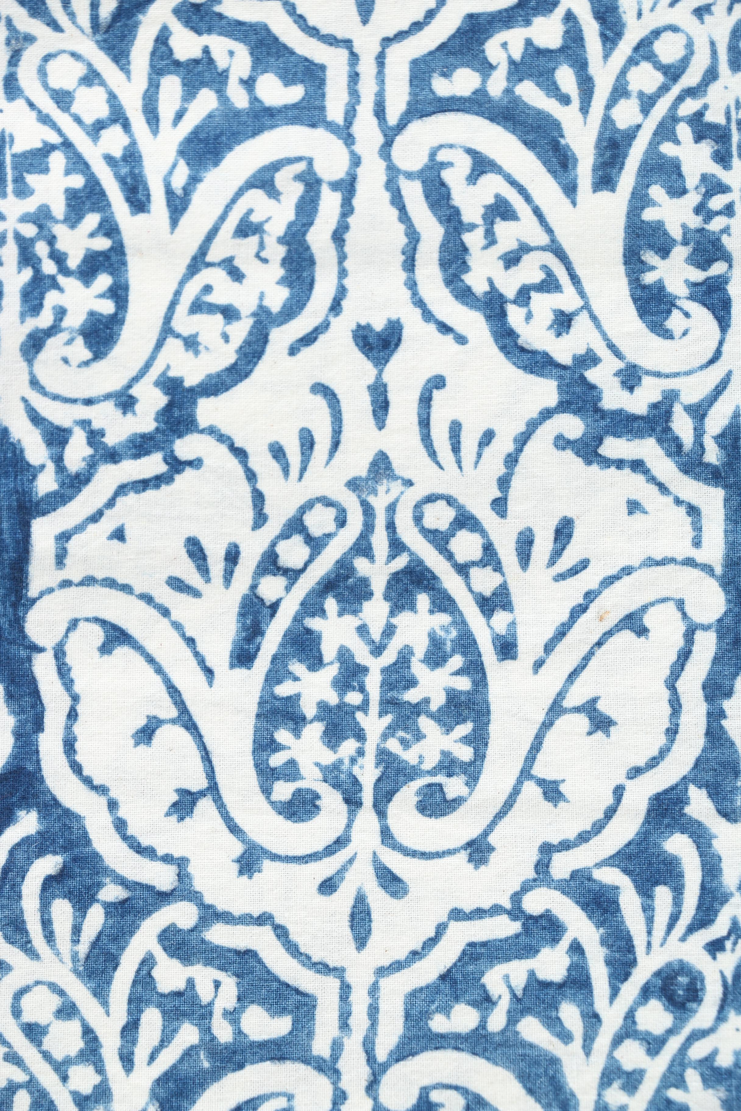 Les Indiennes Textiles and Samuel & Sons Tassel Fringe