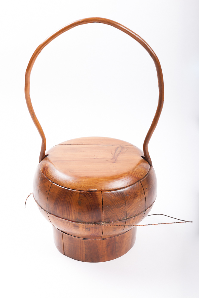 Chinese Basket with Lid