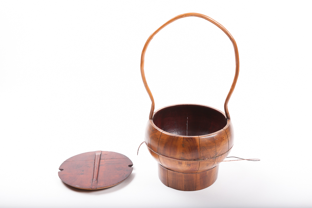 Chinese Basket with Lid