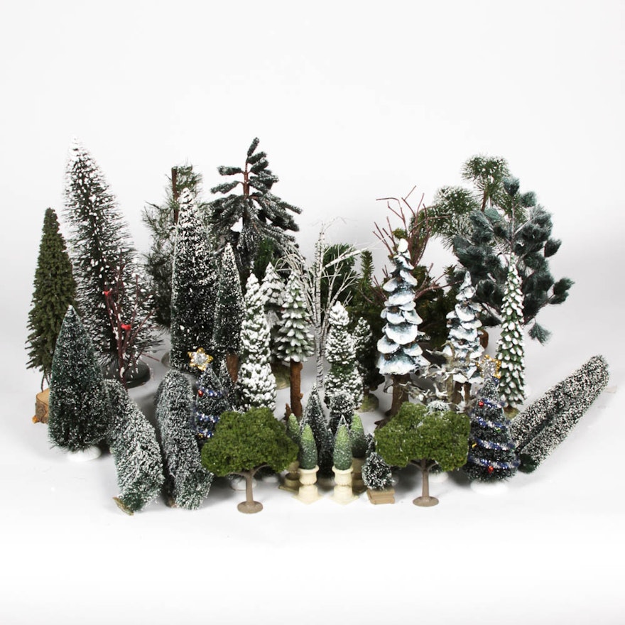 Large Department 56 Tree Collection