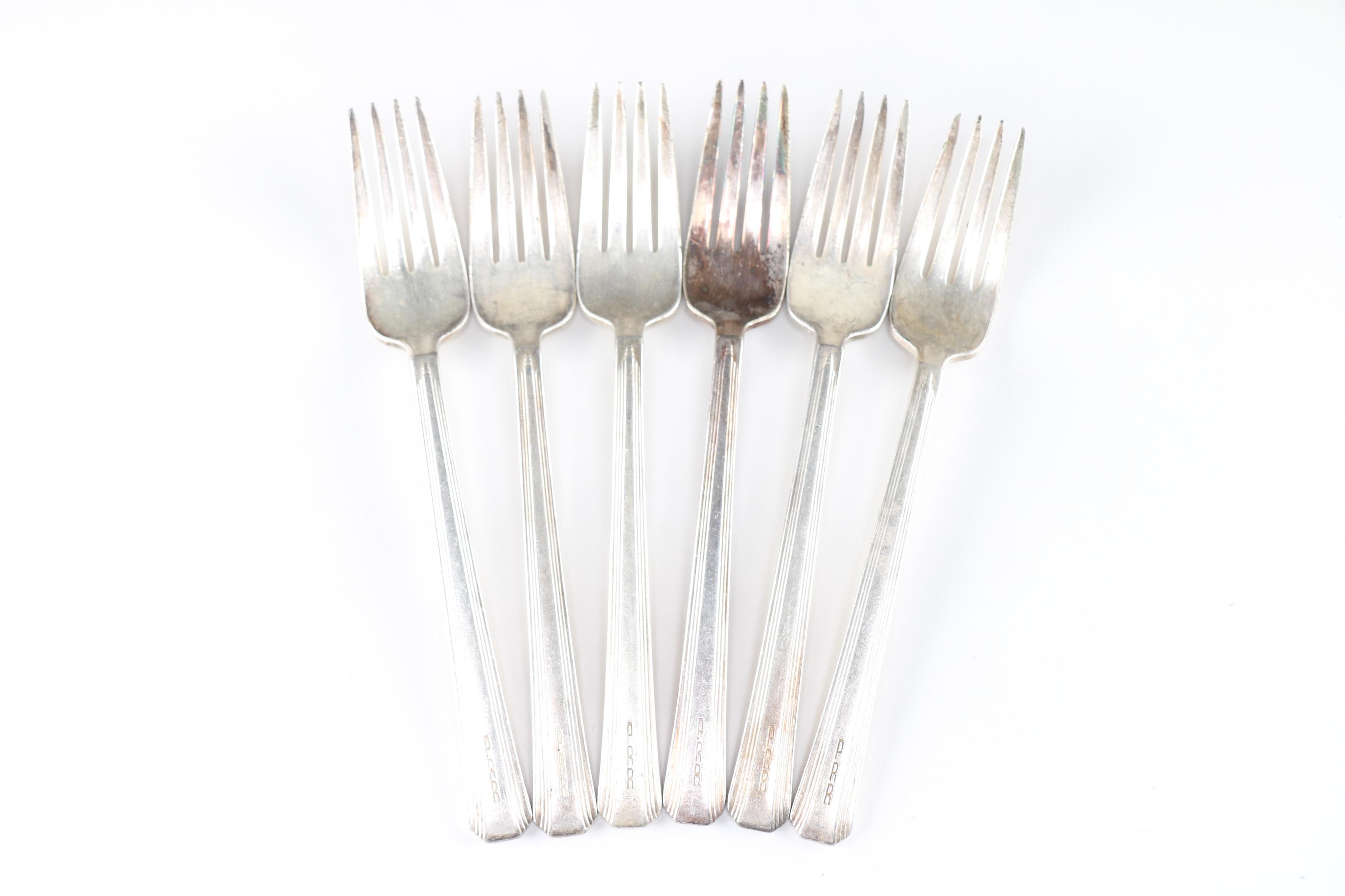 Collection of International Silver Company Silver Plate Flatware