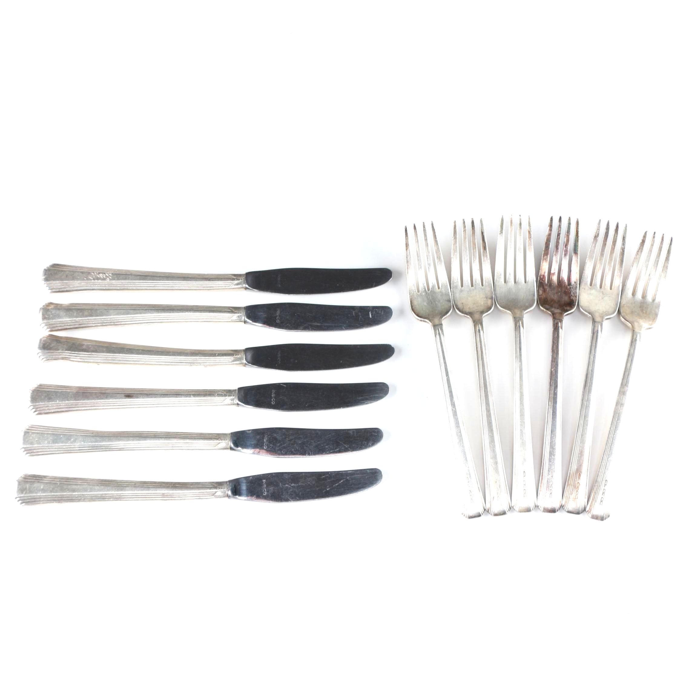 Collection of International Silver Company Silver Plate Flatware