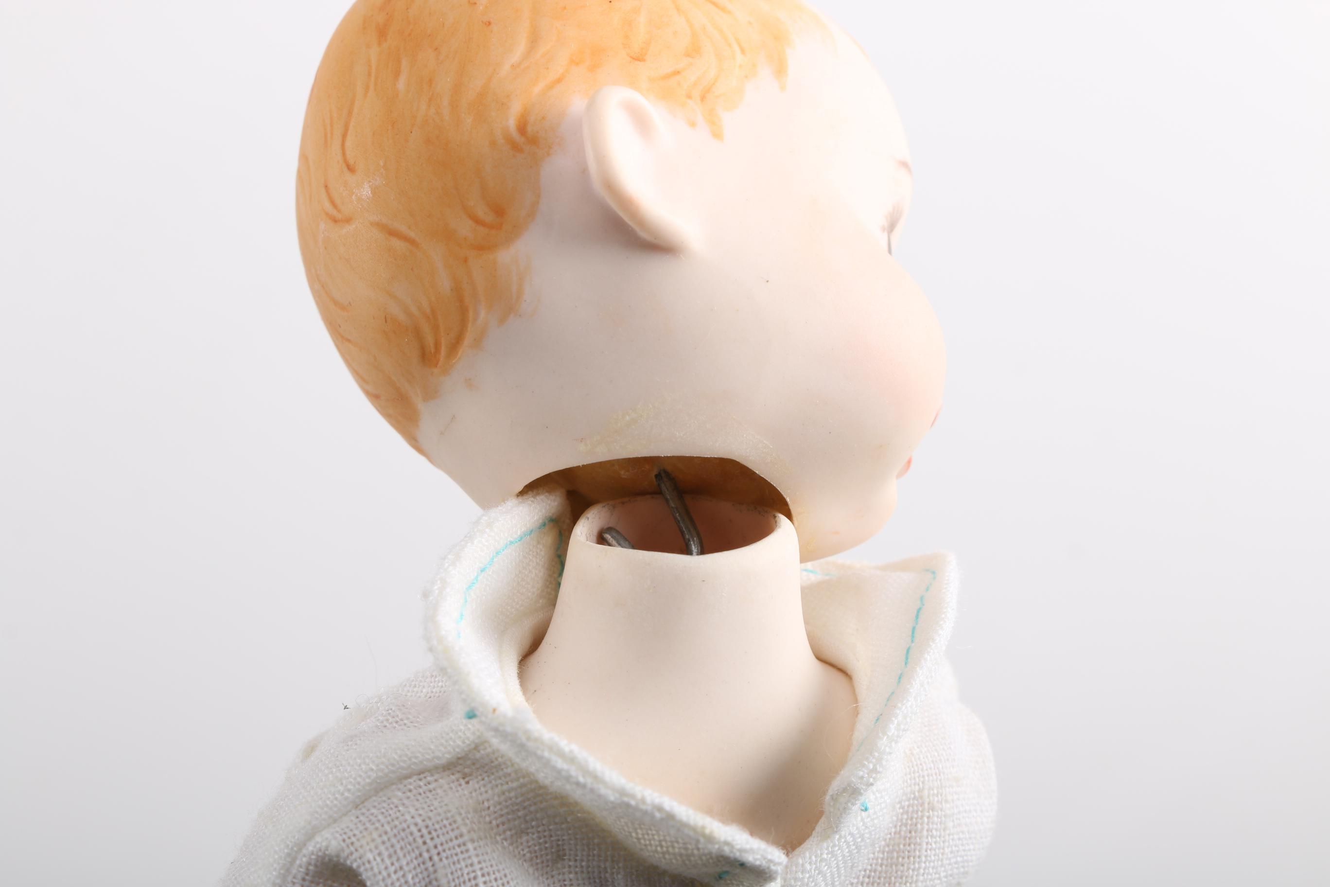 Musical Wind Up Porcelain Dolls