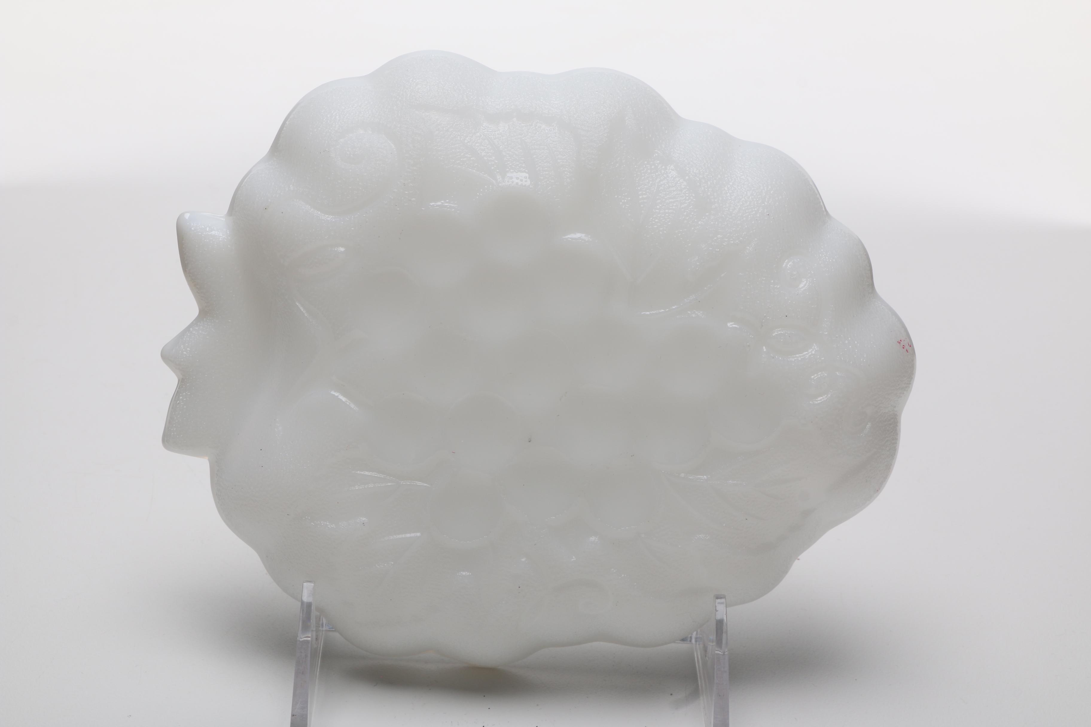 Milk Glass Decor