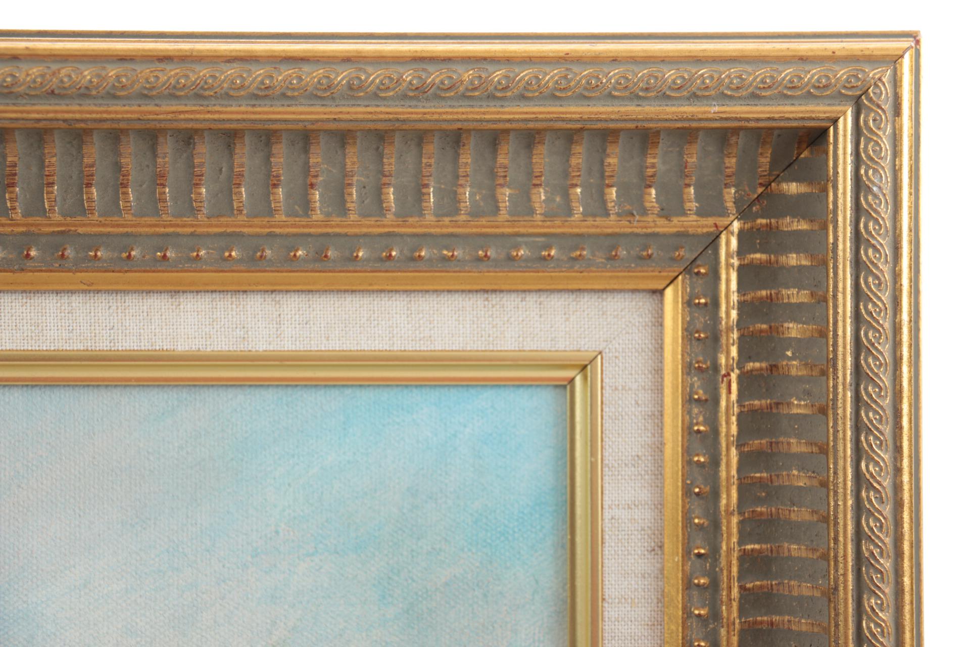 Phyllis B Roth Oil Painting of Rolling Countryside