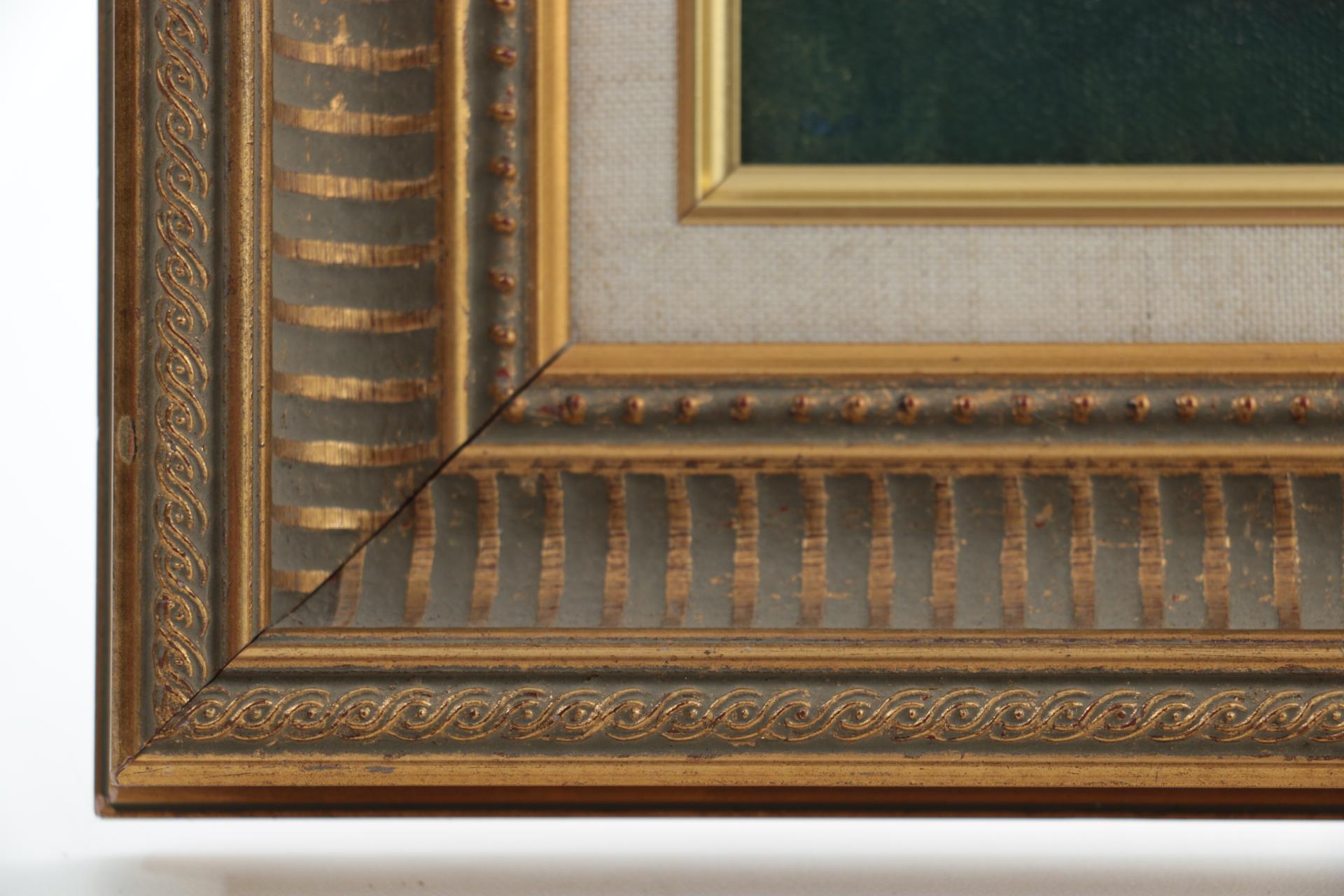 Phyllis B Roth Oil Painting of Rolling Countryside