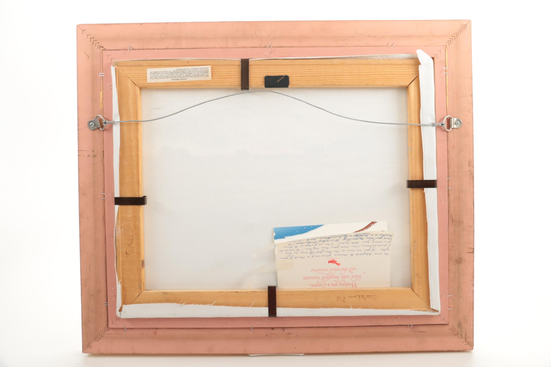 Phyllis B Roth Oil Painting of Rolling Countryside