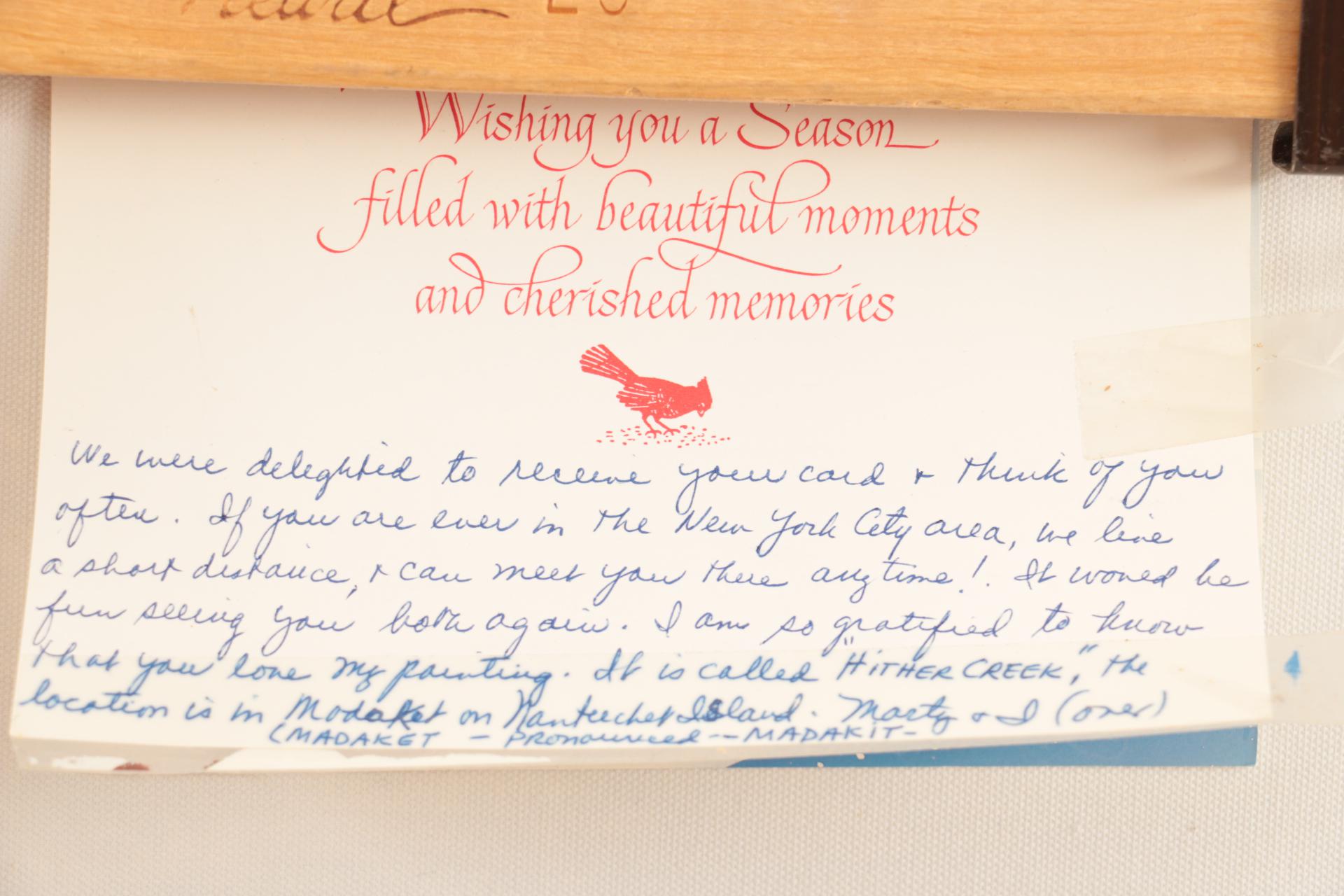 Phyllis B Roth Oil Painting of Rolling Countryside