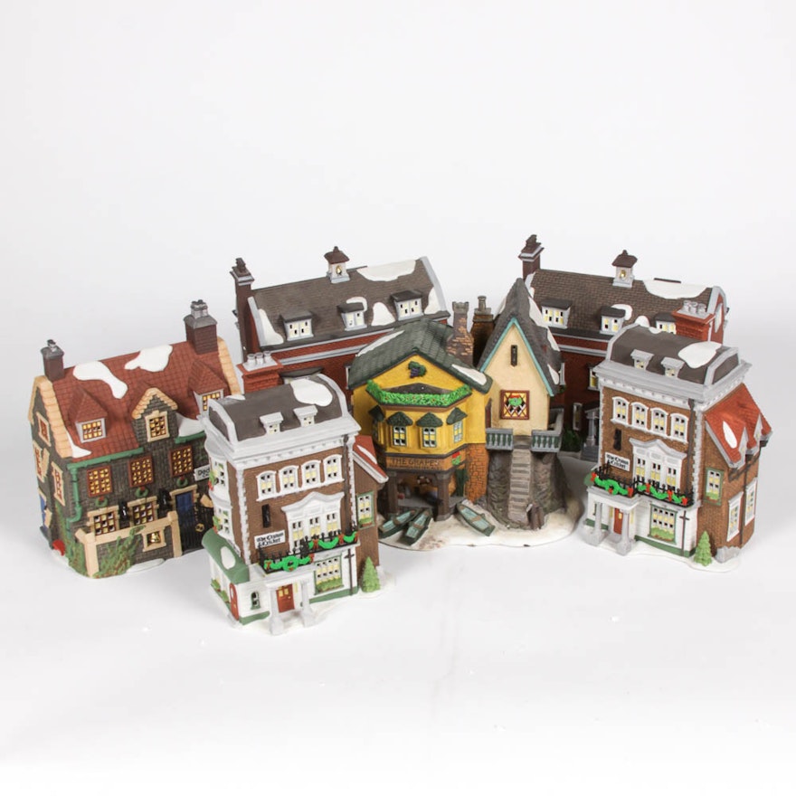 Six "Dickens' Village Series" Department 56 Figurines