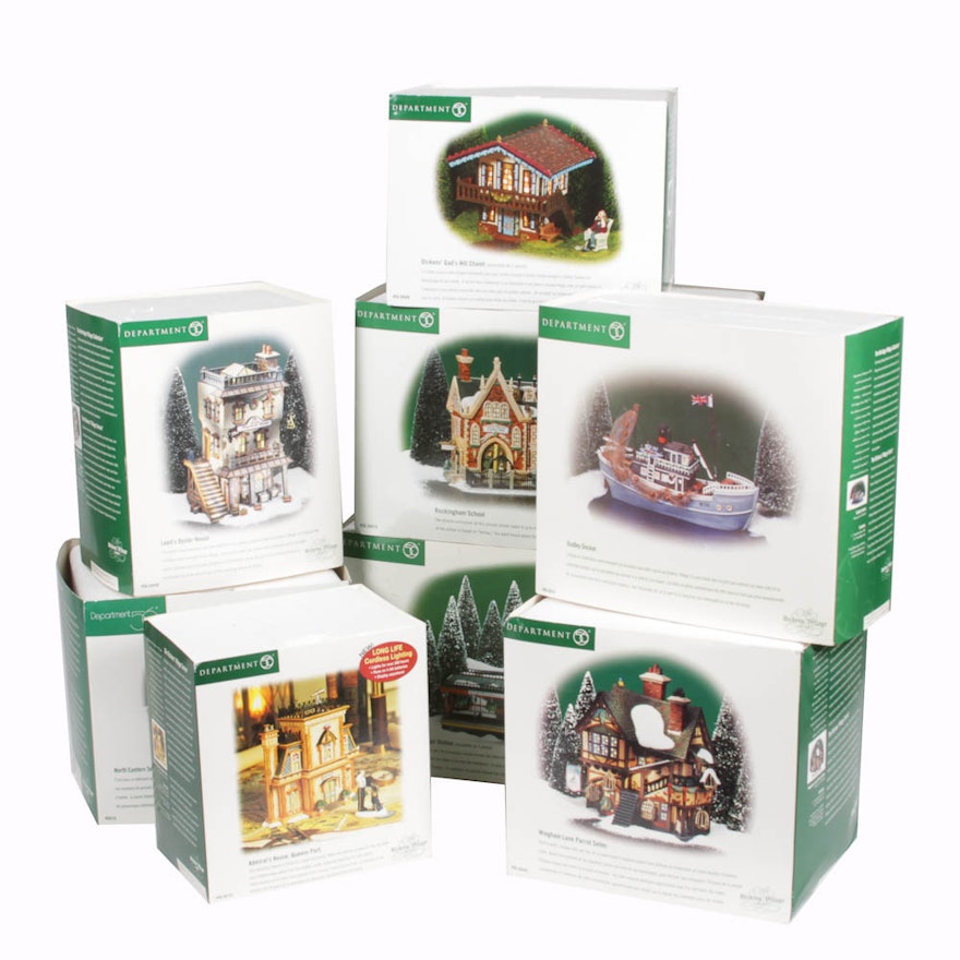 Department 56 "Dickens' Village" Porcelain Figurines