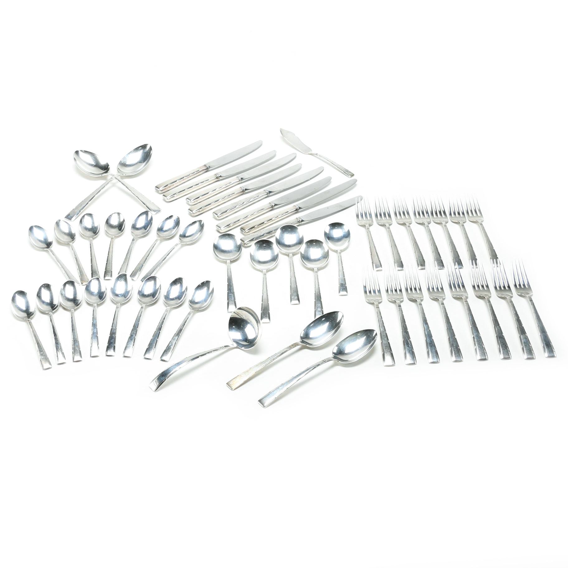 Easterling by Gorham Sterling Silver "Horizon" Pattern Flatware