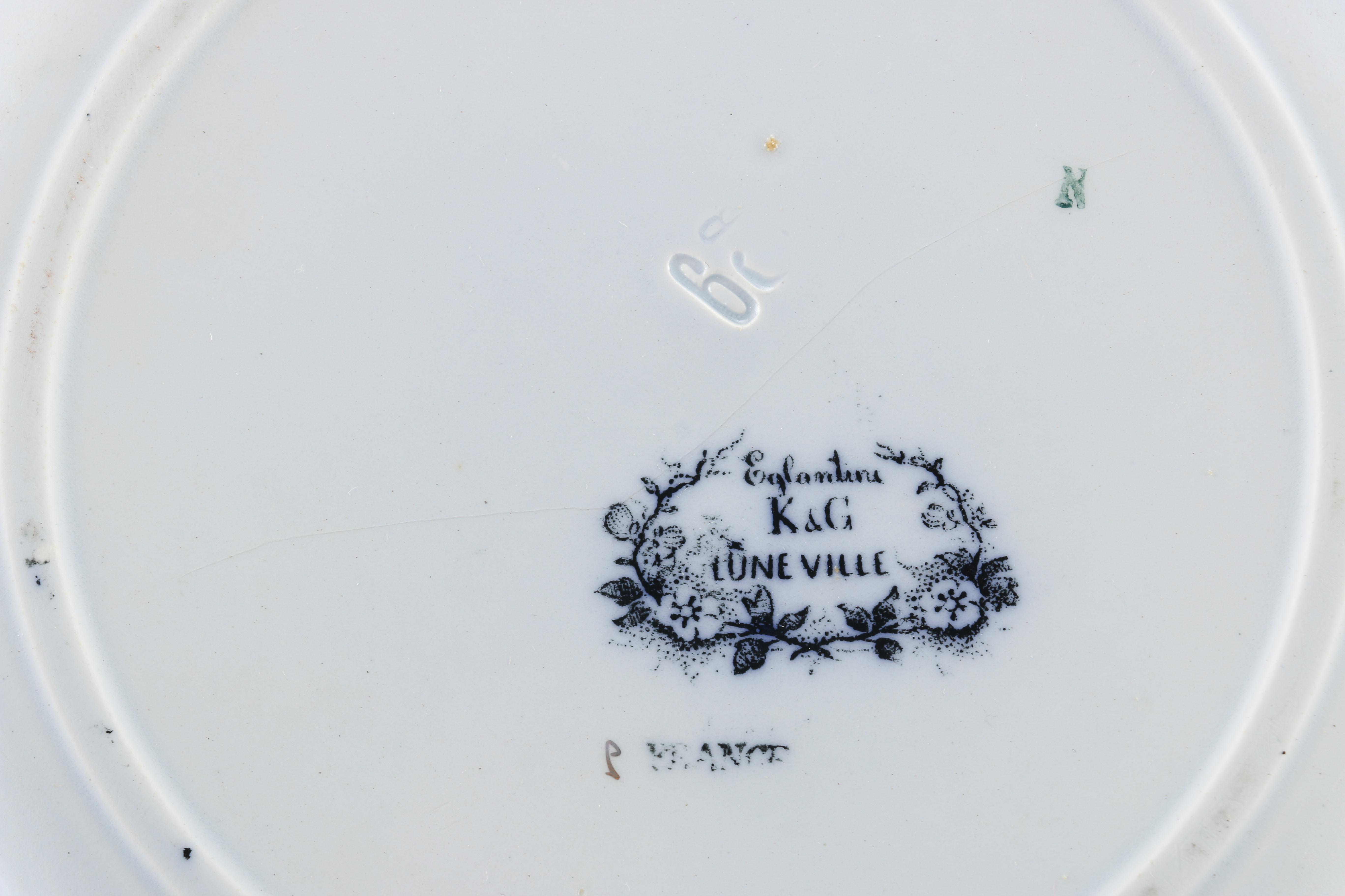 Assortment of Porcelain Tableware Including Limoges