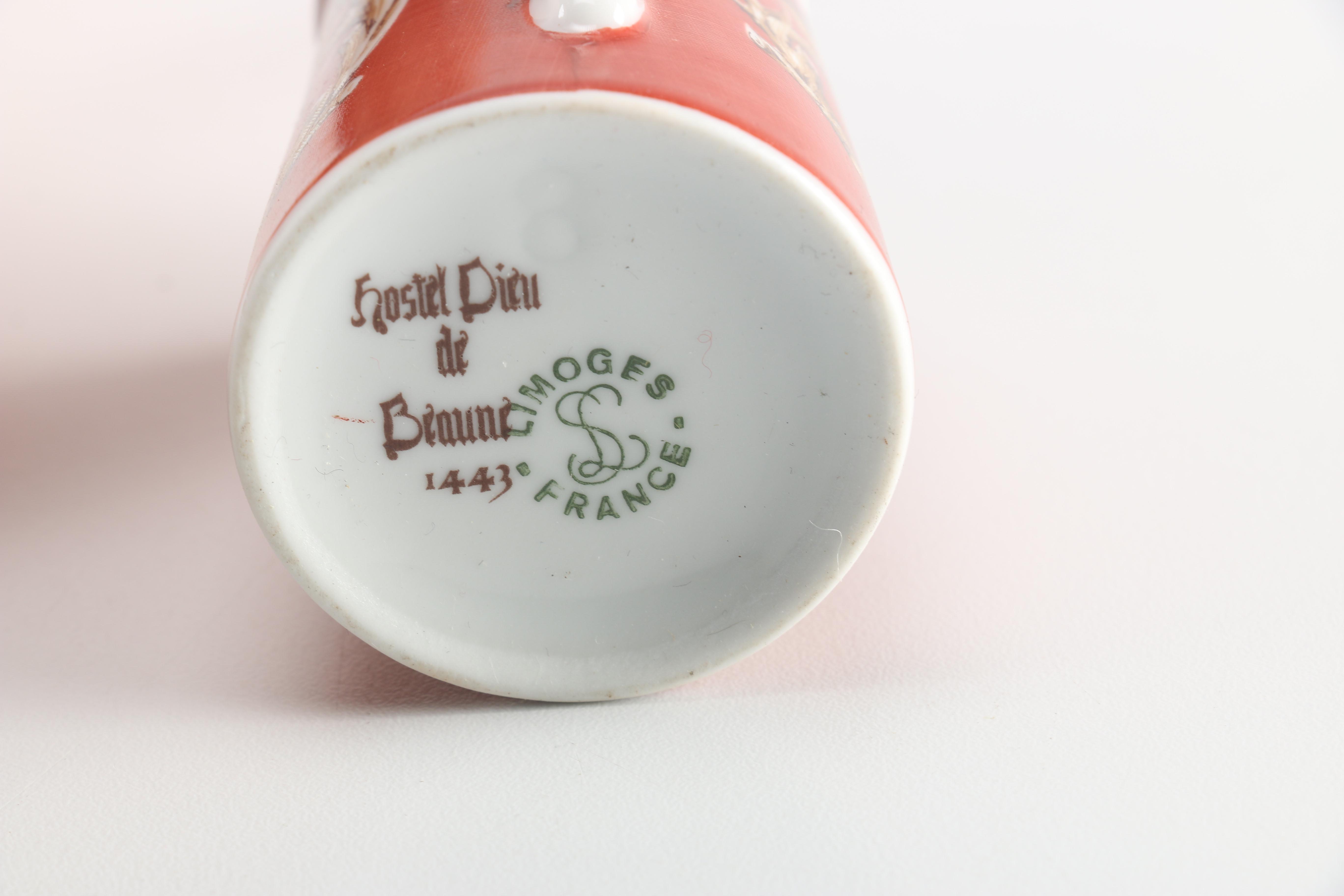 Assortment of Porcelain Tableware Including Limoges