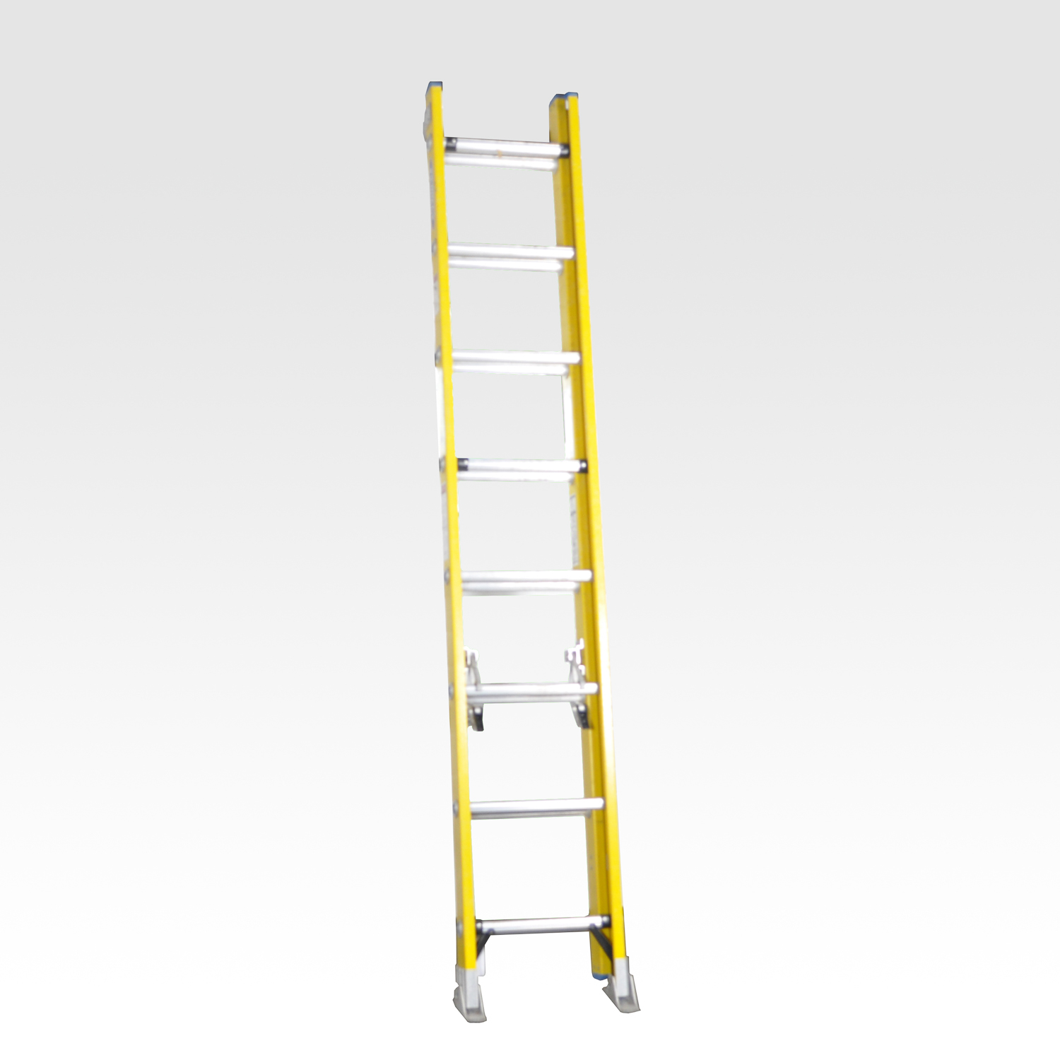 Werner 16' Yellow Sliding Ladder