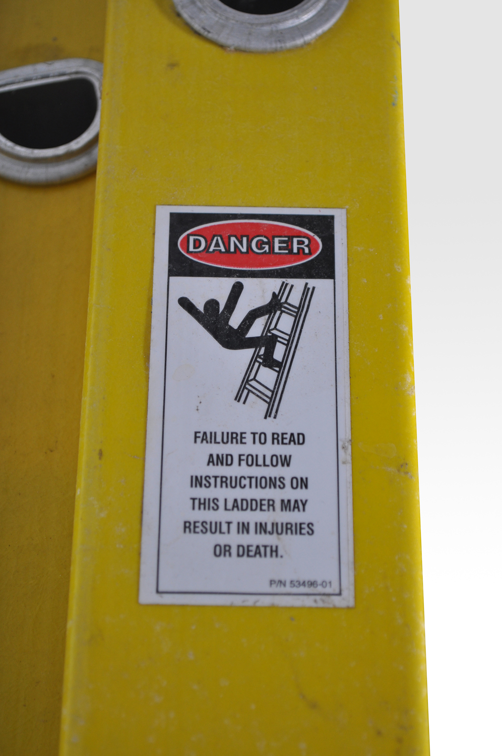 Werner 16' Yellow Sliding Ladder
