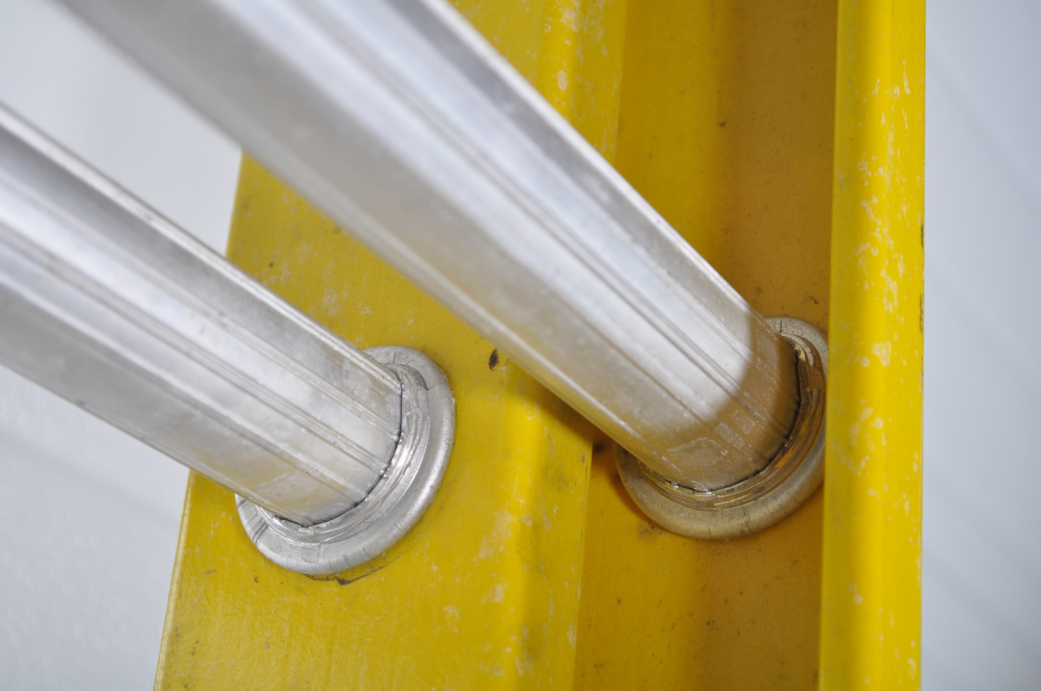 Werner 16' Yellow Sliding Ladder