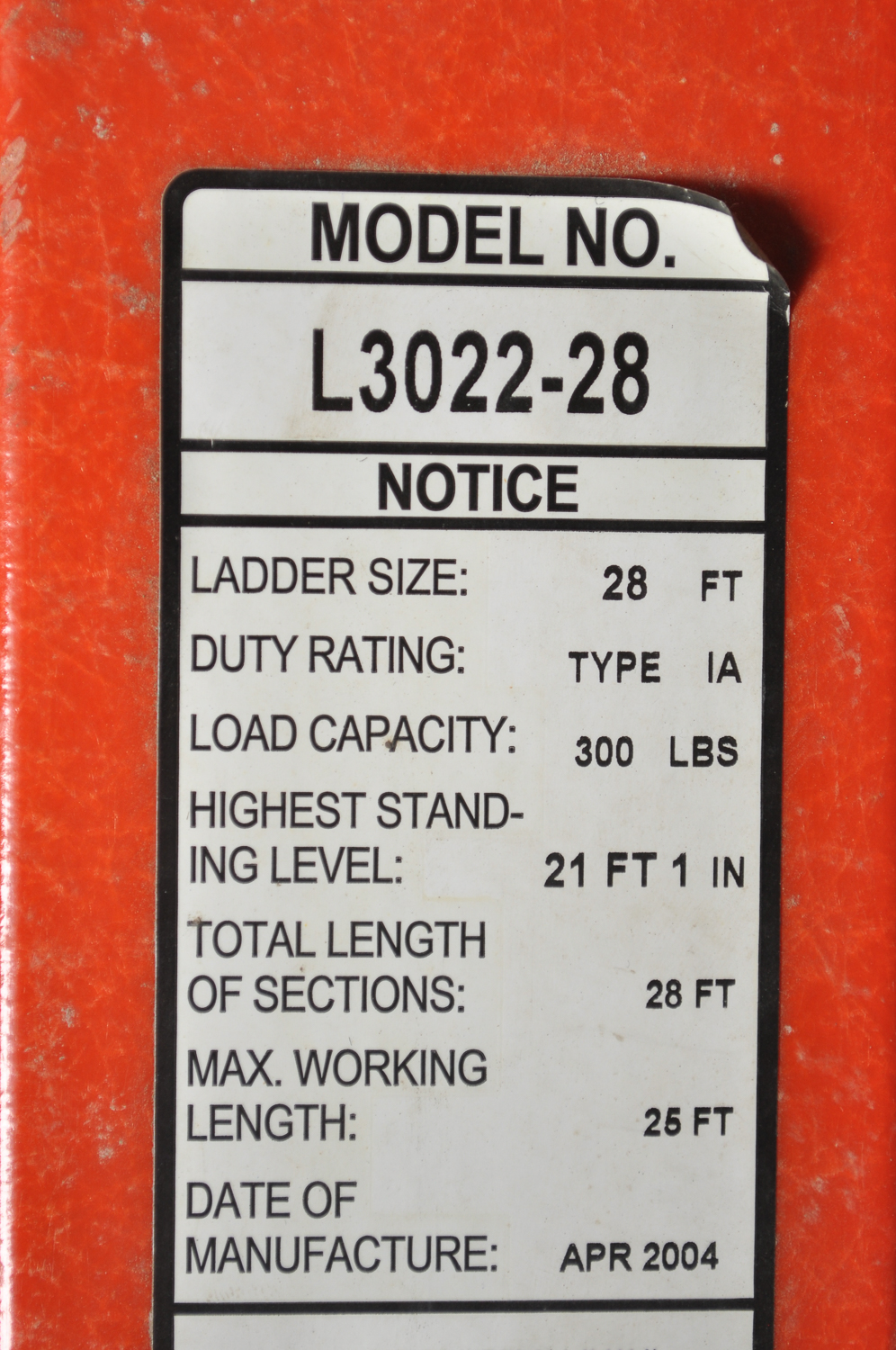 Louisville 28' Metal Sliding Ladder