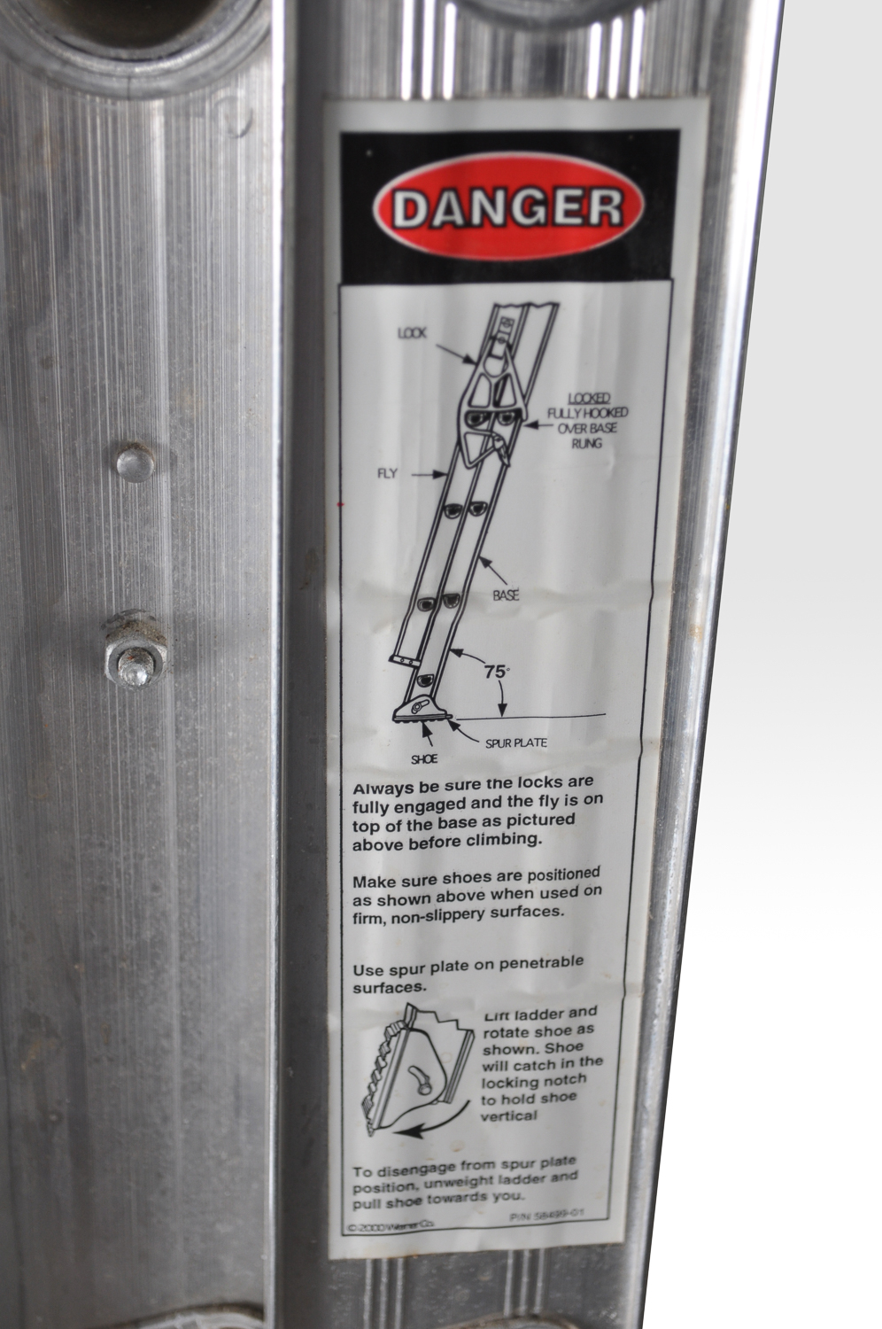 Werner 24' Metal Sliding Ladder