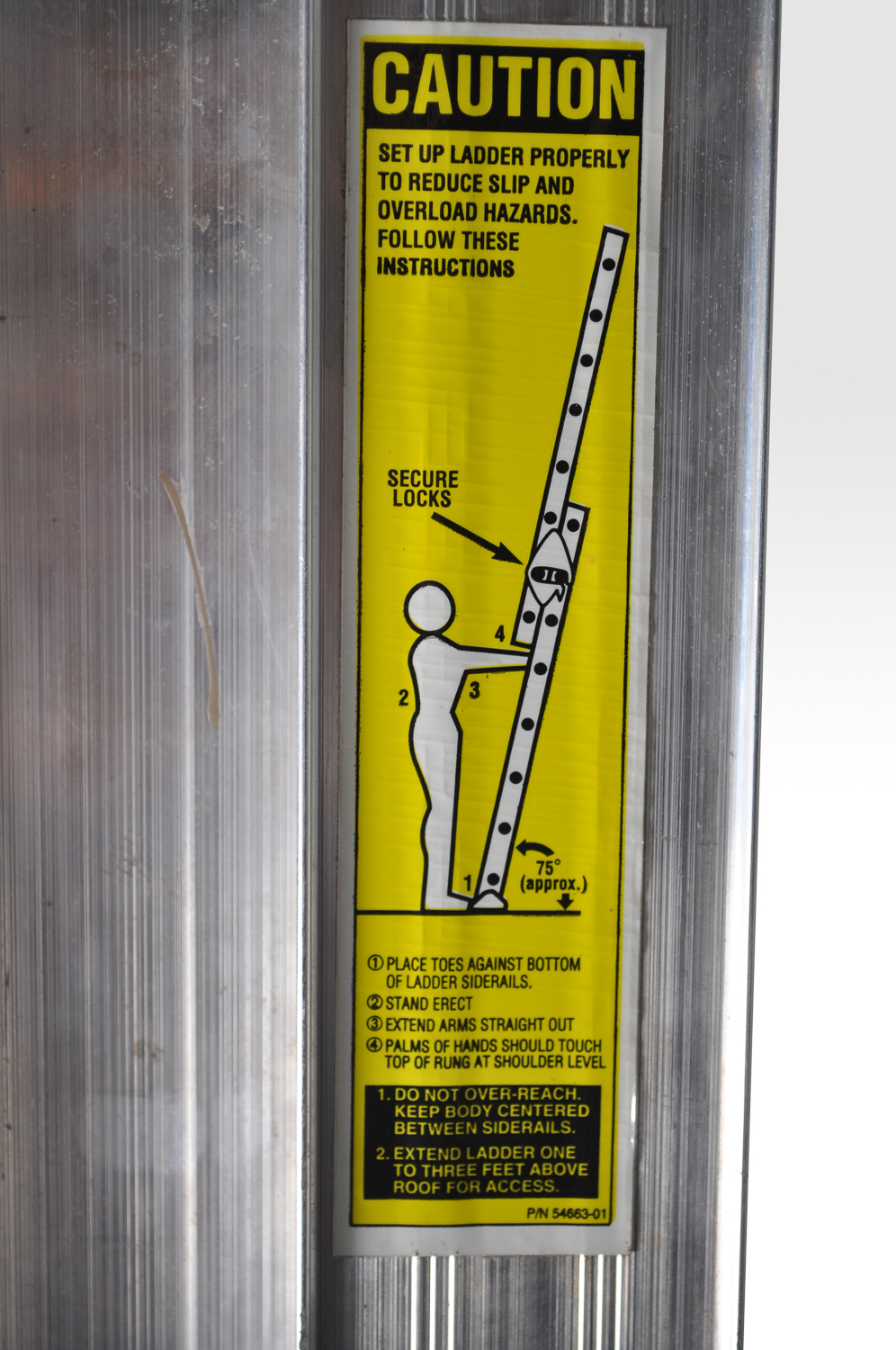 Werner 24' Metal Sliding Ladder