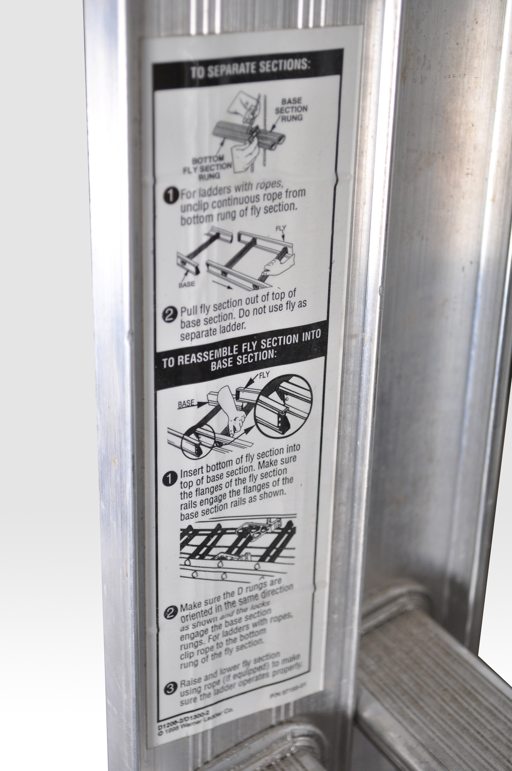 Werner 24' Metal Sliding Ladder