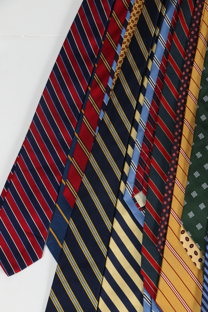 Brooks Brothers Neckties and Bowties with Tie Hanger