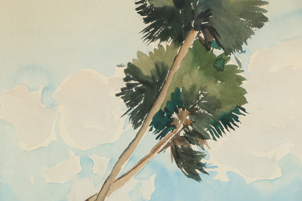 Crawford Parker Watercolors of Oceanside Landscapes