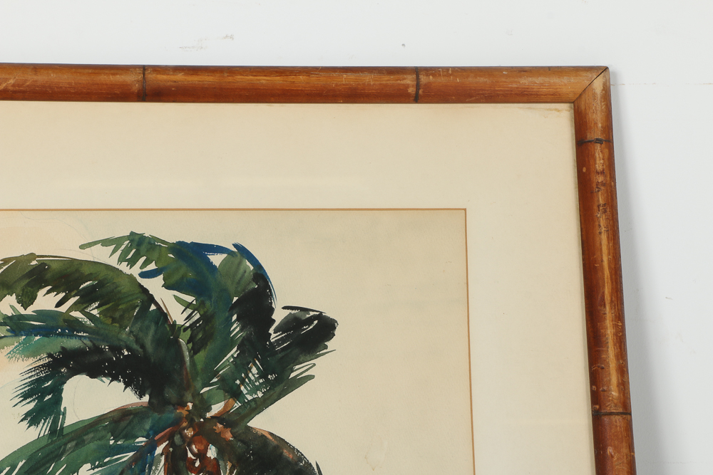 Crawford Parker Watercolors of Oceanside Landscapes