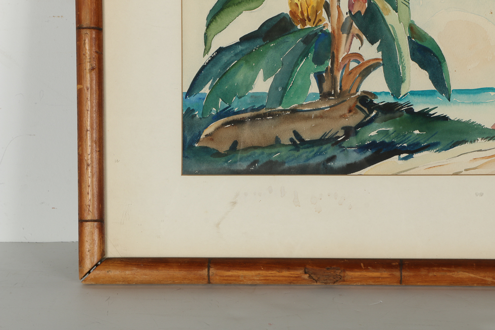 Crawford Parker Watercolors of Oceanside Landscapes