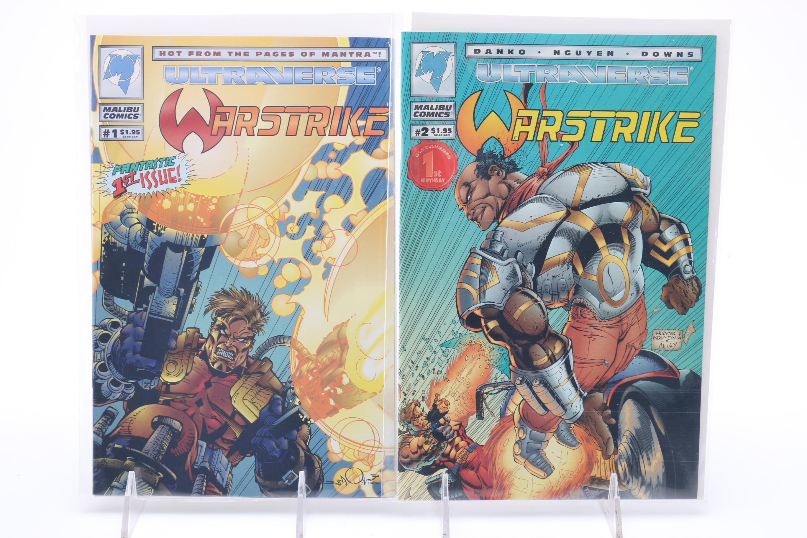 Modern Age Malibu "Ultraverse" Comics Including "Wrath" and "Warstrike"