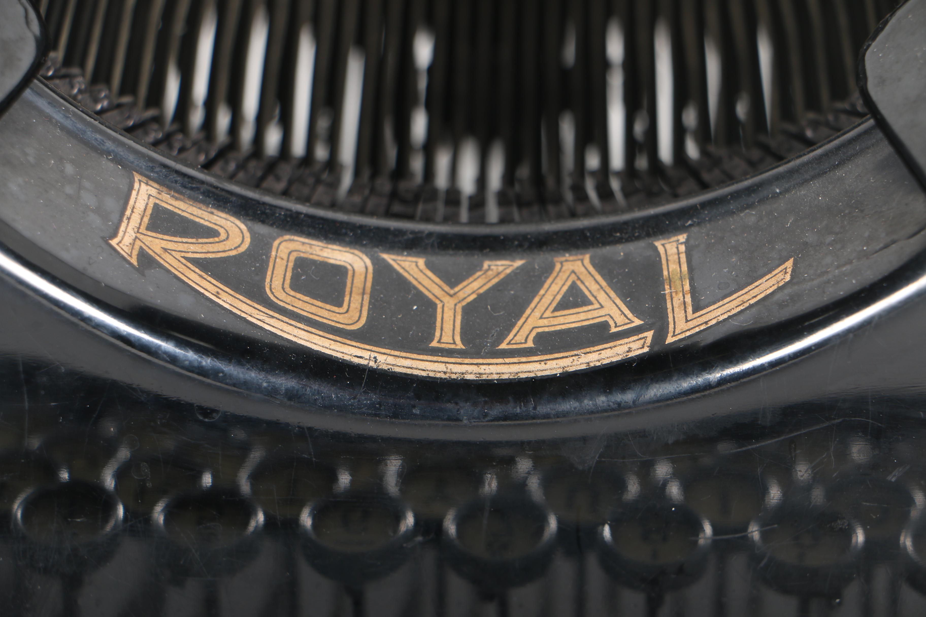 Vintage Royal Typewriter